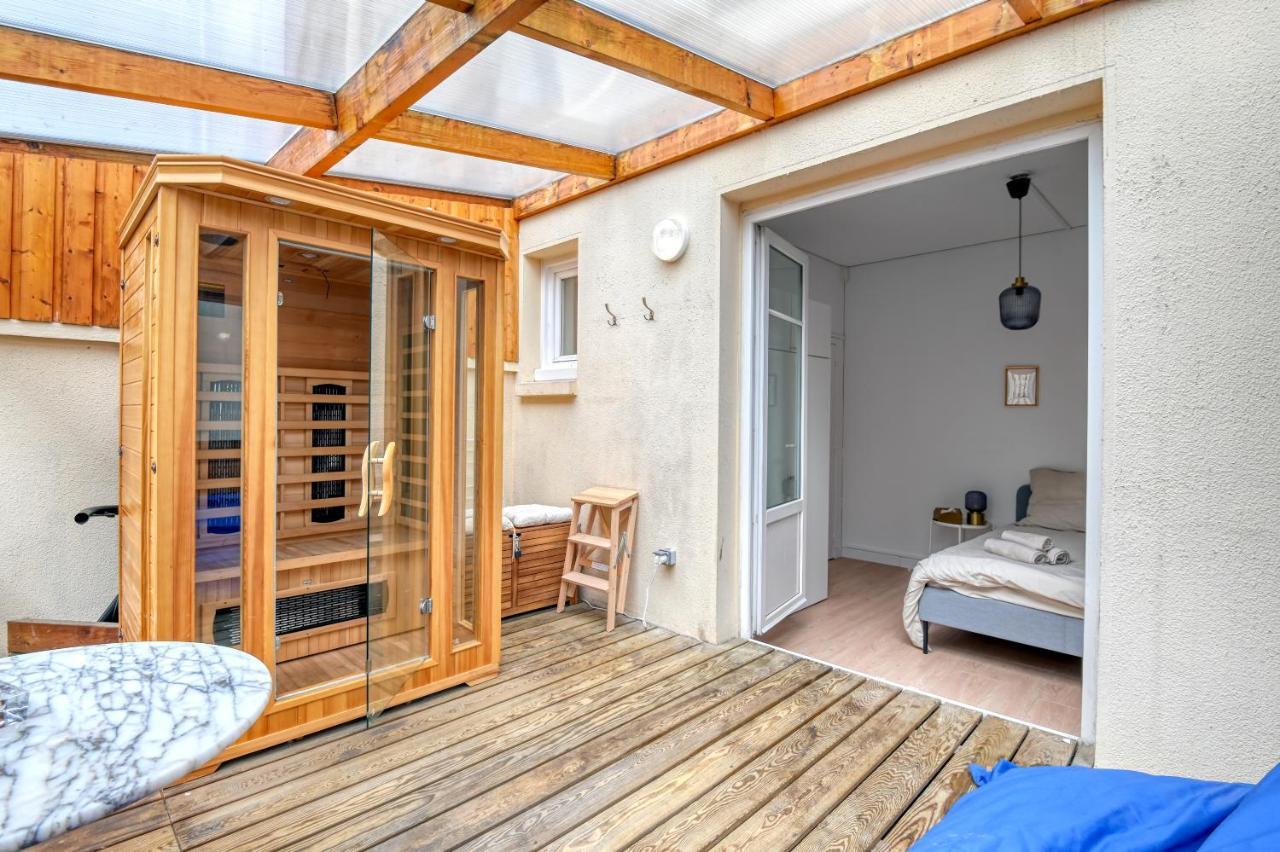 Glamour Chic En Hyper Centre Pour 4 - Wifi - Sauna Pour 2 - Mylittlestay Ruan Exterior foto